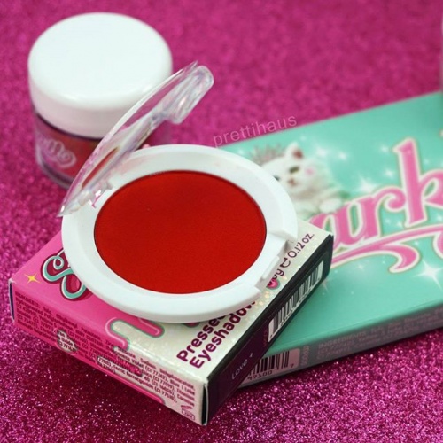 sugarpill_loveplus_red_eyeshadow_sugarpilllove_igmakeup_makeup_instamakeup_redeyeshadow_beautyaccount_sugarpillcosmetics_sparklebaby_cosmetics