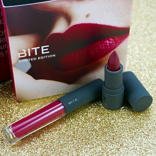 kirroyale_bitebeauty_sephora_sephorarewards_lipstick_lipgloss_berrylips_igmakeup_instamakeup_limitededition